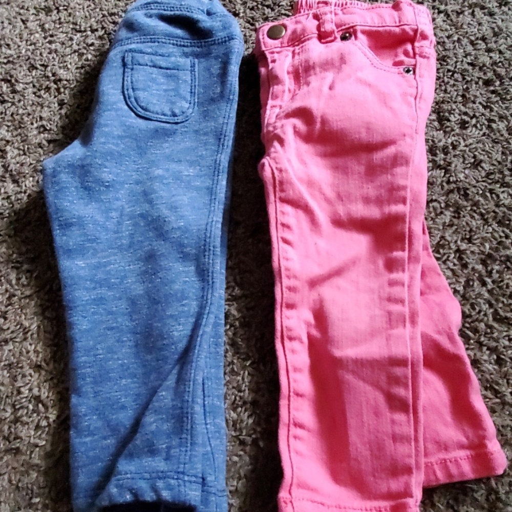 Baby girl pants bundle